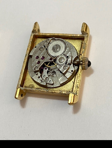 Relógio Antigo Must De Cartier A Corda Antigo Plaquer Ouro