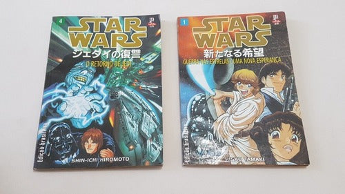 Antigo Gibi Mangá Star Wars Retorno De Jedi / Nova Esperança