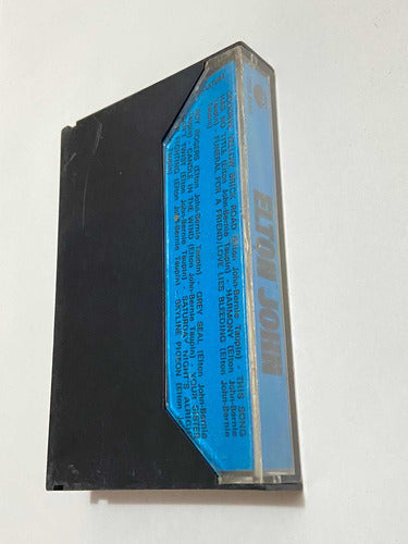 Antiga Fita Cassete K7 Elton John Goodbye Yellow Brick Road