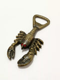 Antigo Abridor De Garrafas Lagosta Bronze