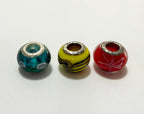 Berloques Murano E Prata 925 Cores E Detalhes - 3uni Colorido