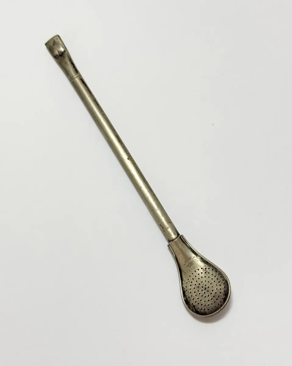 Bomba Antiga Chimarrão Alpaca Eberle Prata