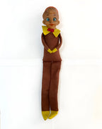 Boneco Antigo Fantoche Pinóquio 43cm - Feltro