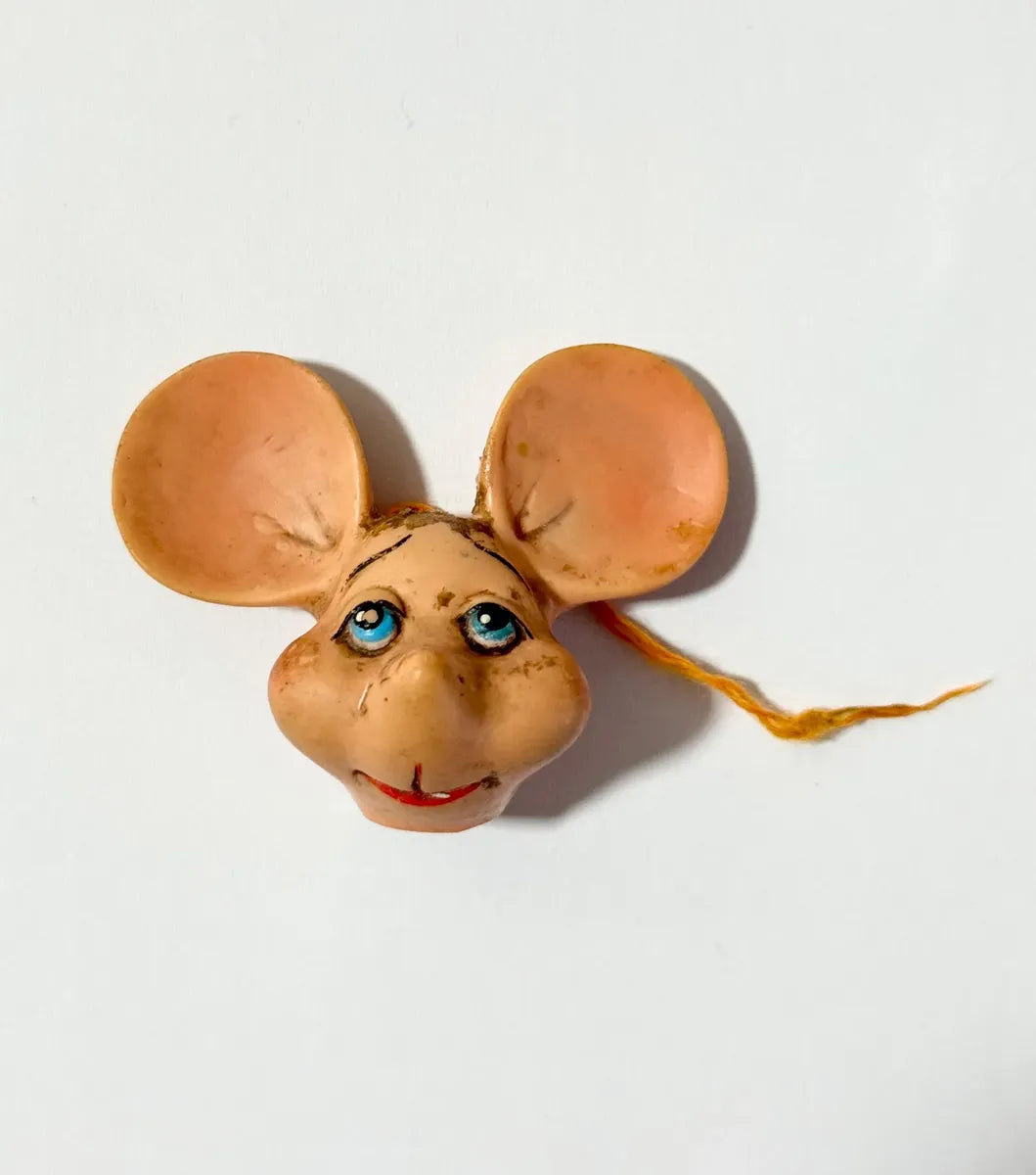 Boneco Antigo Topo Gigio - Cabeça Numerada