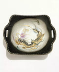 Bowl Covilhete Antigo Porcelana Japonesa Dragão Em Relevo