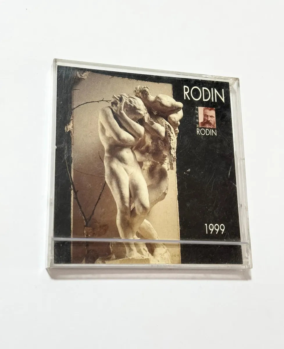 Calendário Antigo Rodin 1999 Arte Esculturas Teneues