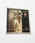 Calendário Antigo Rodin 1999 Arte Esculturas Teneues