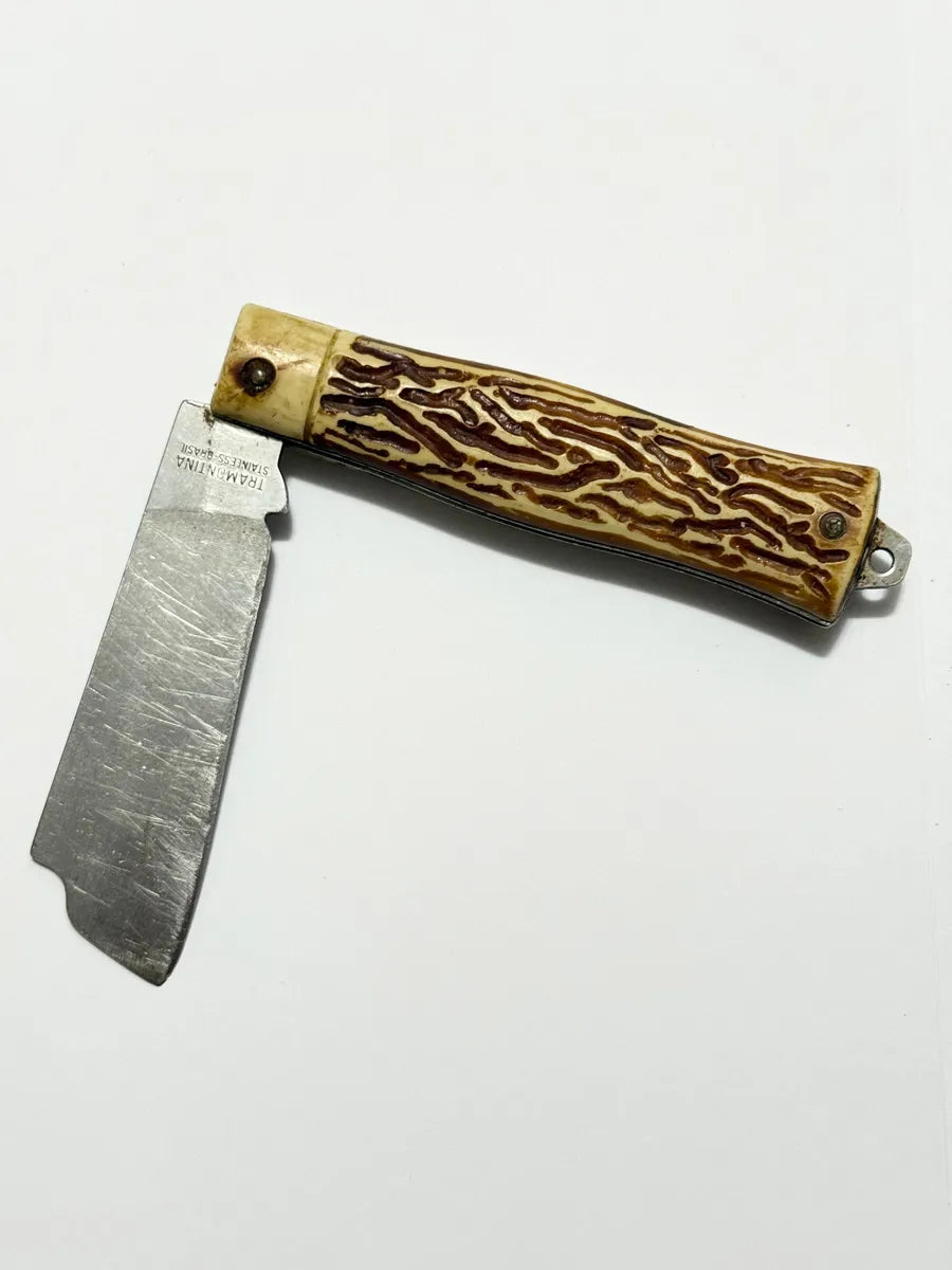 Canivete Antigo Tramontina Cabo Chifre/osso