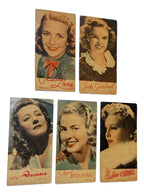 Cartões Hollywood Antigos Mgm Warner UA Universal 5