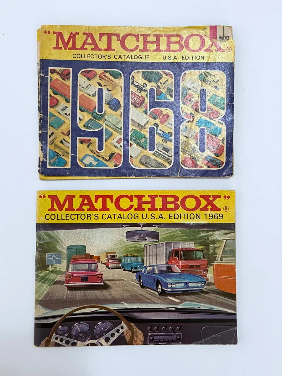 Catálogos Antigos Miniaturas Matchbox Usa 1968 E 1969