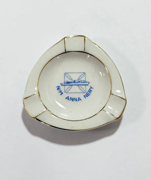 Cinzeiro Porcelana Mauá Antigo - Navio Anna Nery