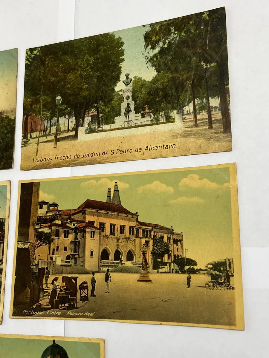 Cartões Postais Antigos De Lisboa E Sintra - Portugal