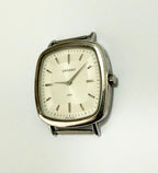 Relógio Orient Antigo Quadrado Inox 30m Gbscs 001 Zfm-195