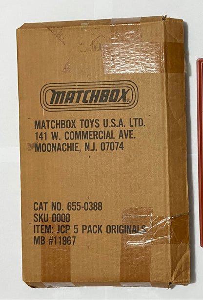 Miniaturas Matchbox Jcp 5 Pack Originals Moko Lesney Raro Único