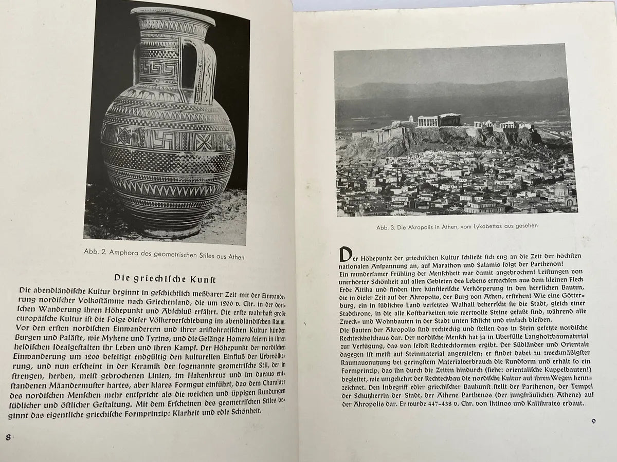 Livro Antigo Arte Alemã Com Imagens Ilustradas Deutsche Kunstbetrachtung 1938