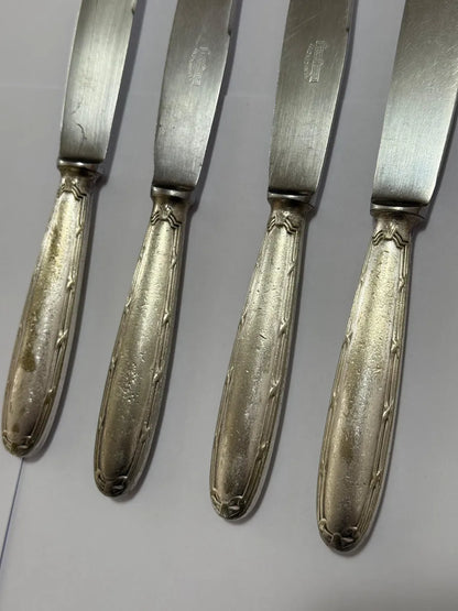 Faqueiro Antigo Fracalanza Modelo Lacinho 35 Peças Prateado