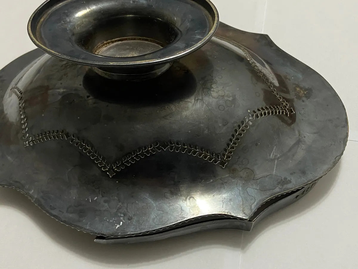 Cesta Antiga Mappin & Webb Ltd Princes Plate Prata