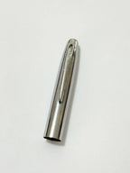 Tampa Caneta Sheaffer Original Cromada Antiga Prateado