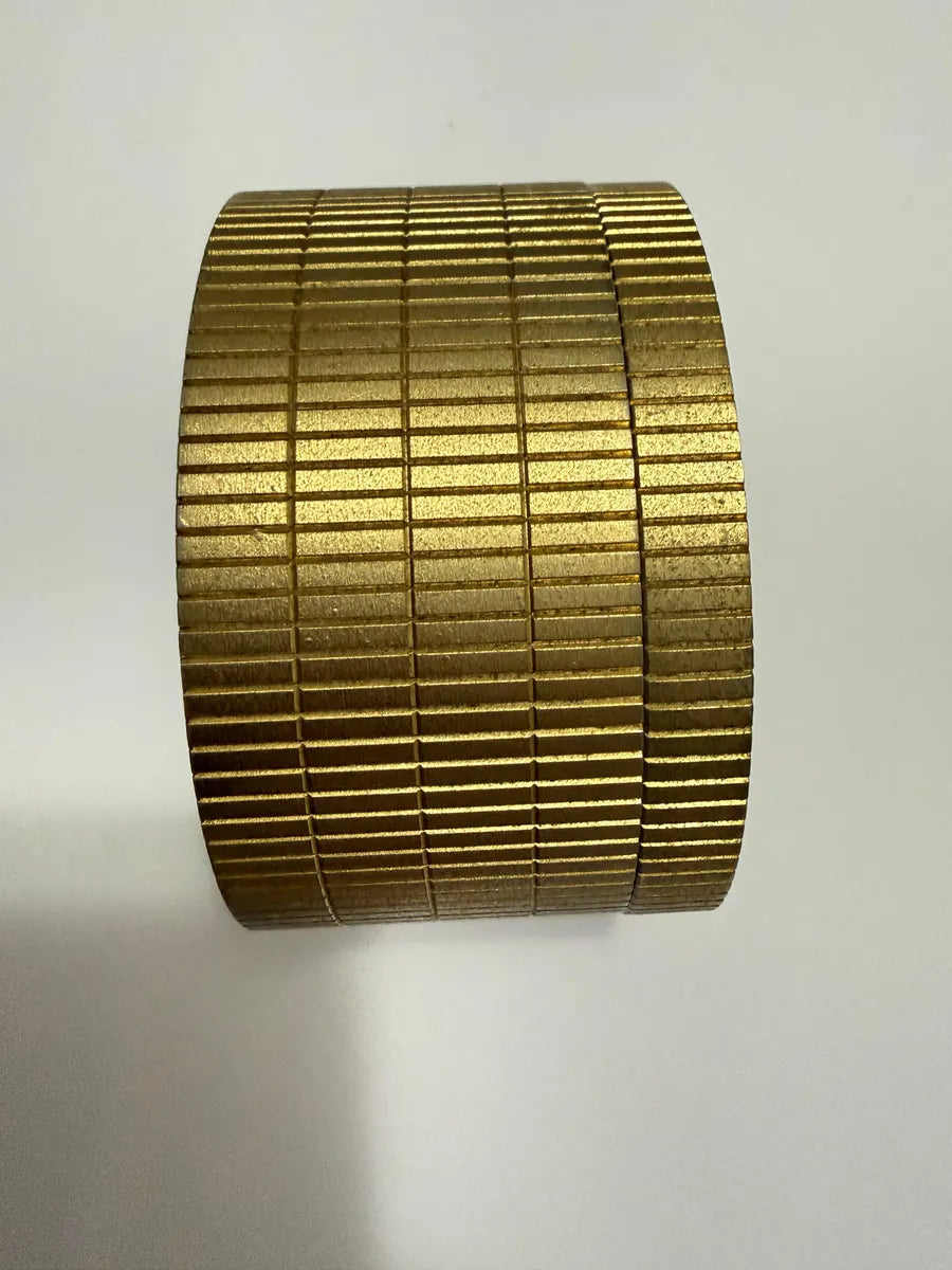 Relógio De Mesa Antigo Citizen Japão Dourado Tampa Decorada