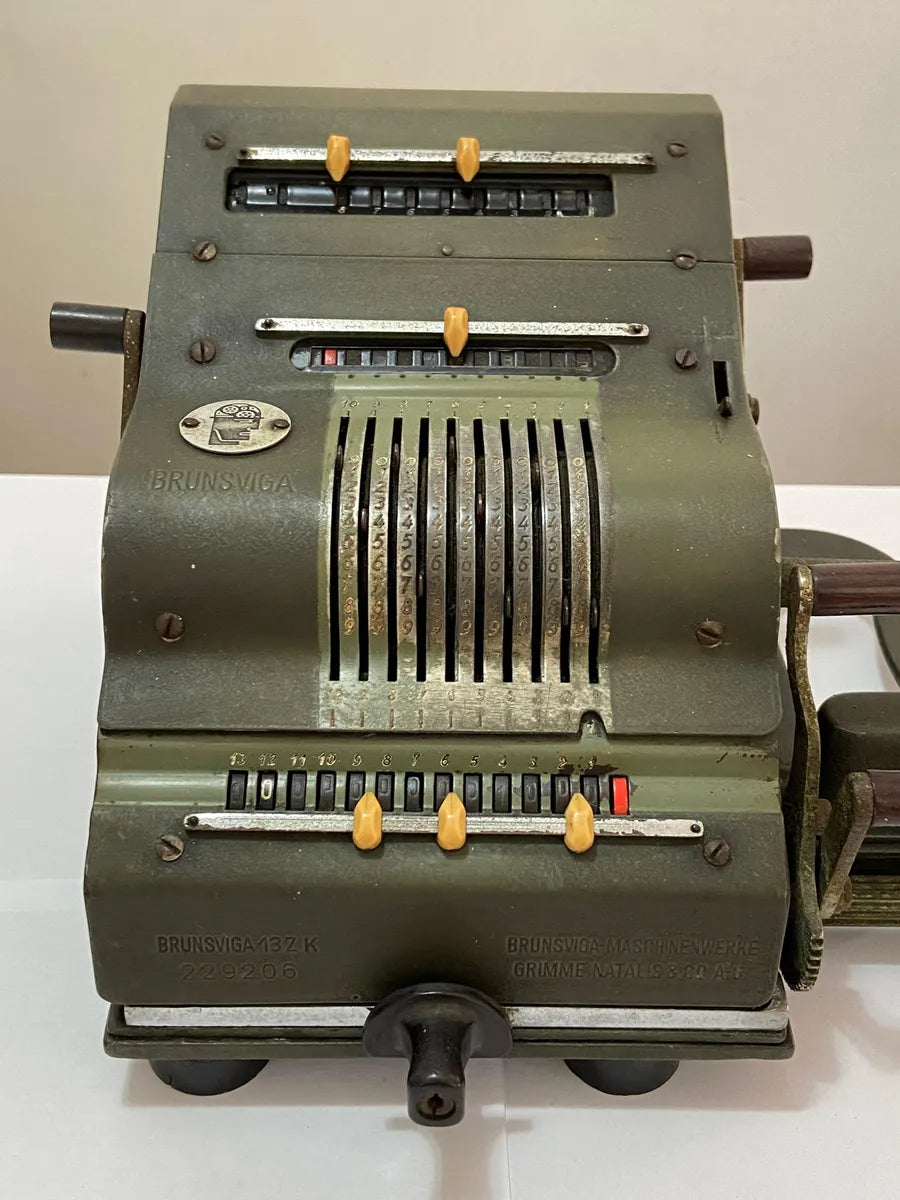 Calculadora Mecânica Antiga Brunsviga 13ZK