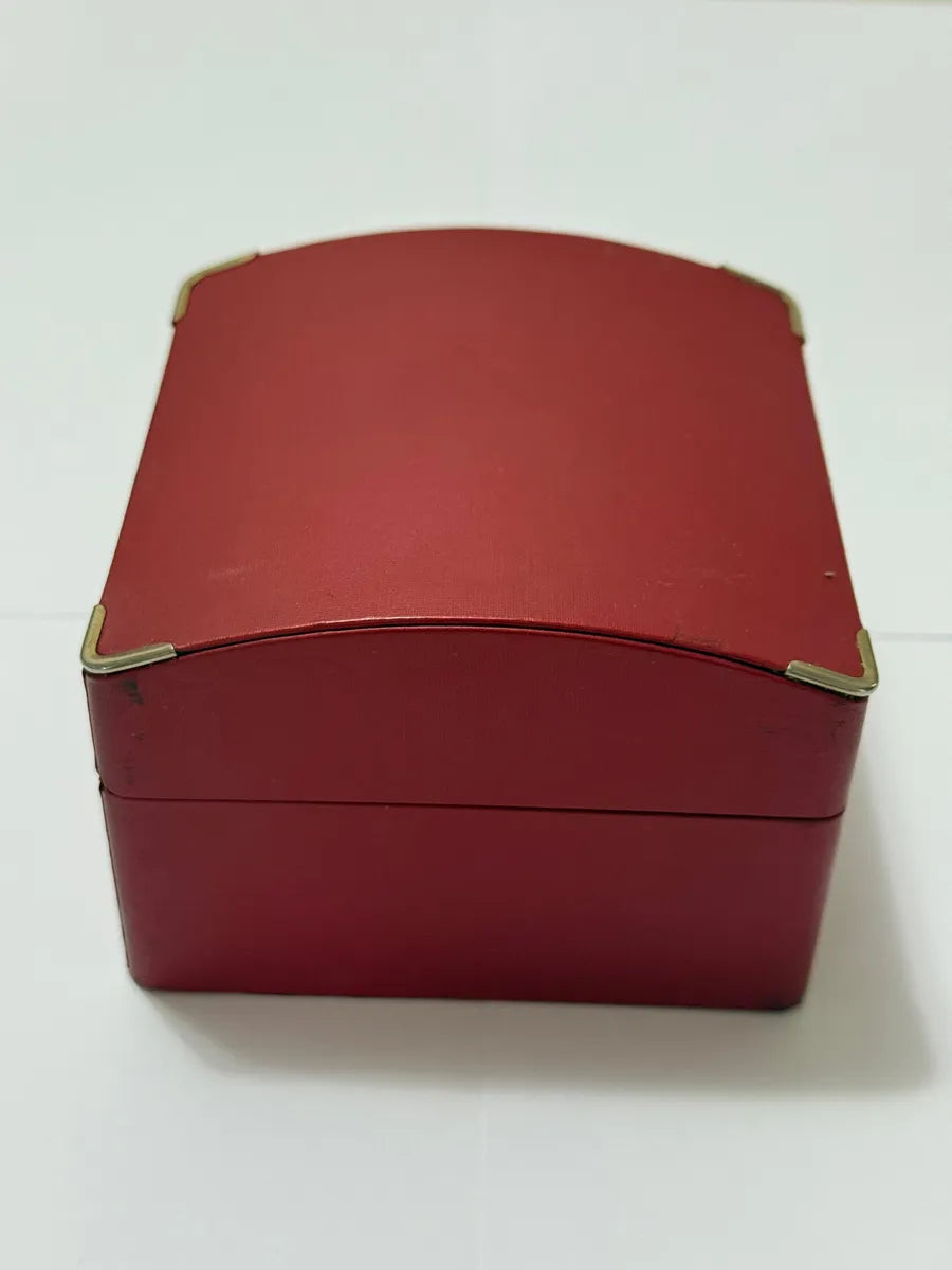 Caixa Original Relógio Technos - Estojo Antigo Vermelho