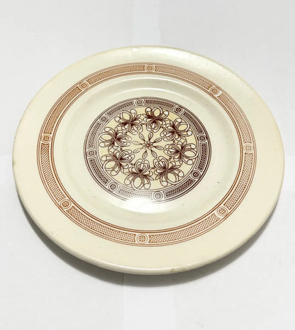 Prato Antigo Cerâmica Porto Ferreira Geométrico / Floral