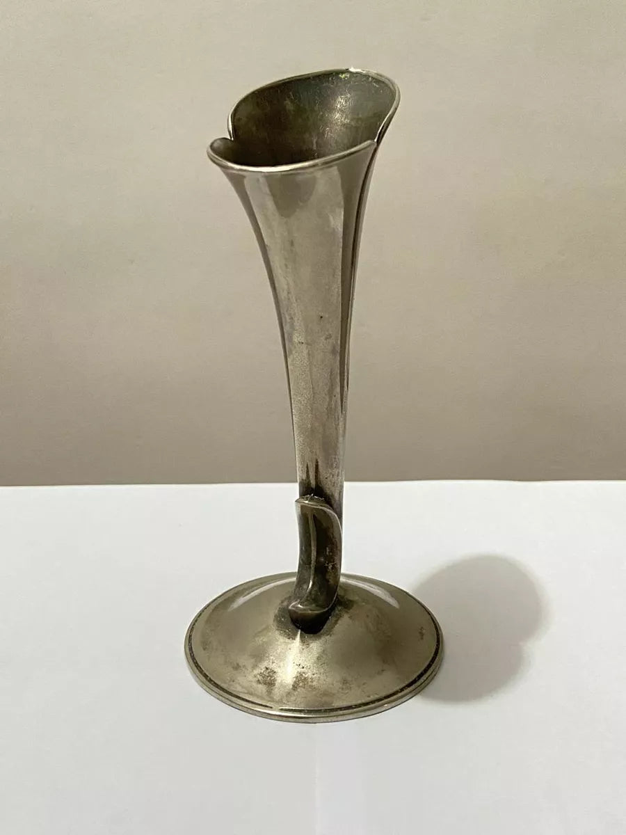 Vaso Antigo Mini Jarra Art Decor Espessurada A Prata