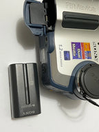 Câmera Sony Fd Mavica 1.2mp - Antiga Colecionável Prateado