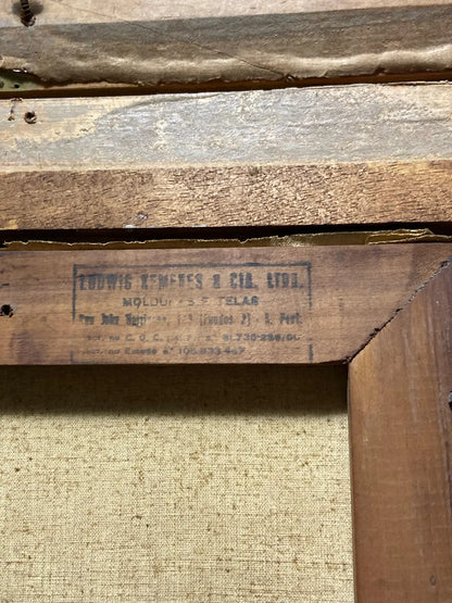 A. Dubsky - Quadro Antigo Óleo S/ Tela Flores