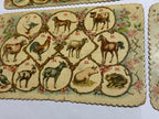 Cartelas Antigas Alemãs J.w.s. S Bavaria Animais E Insetos