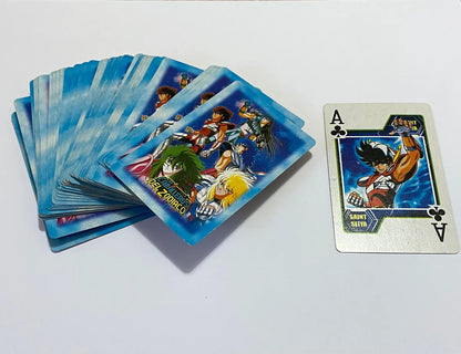 Baralho Antigo Raro Cavaleiros Do Zodíaco Azul