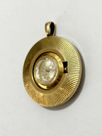 Relógio Pingente Antigo Camy Swiss Made 21 Jewels Dourado