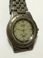 Relógio Antigo Orient Titanium 100m Automático Japan