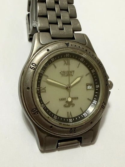 Relógio Antigo Orient Titanium 100m Automático Japan