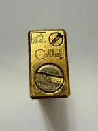 Isqueiro Antigo Colibri John Sterling Dourado Original