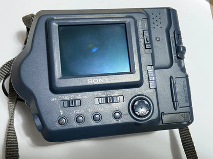 Câmera Sony Fd Mavica 1.2mp - Antiga Colecionável Prateado