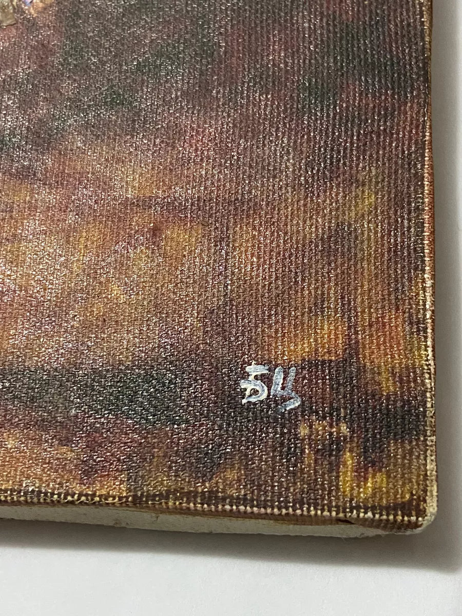 Quadro Bailarina Clássica Russa - Pintura A Óleo Antiga