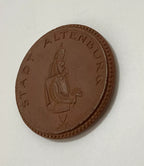 Moeda Antiga Alemanha 1921 2 Mark Stadt Altenburg Porcelana