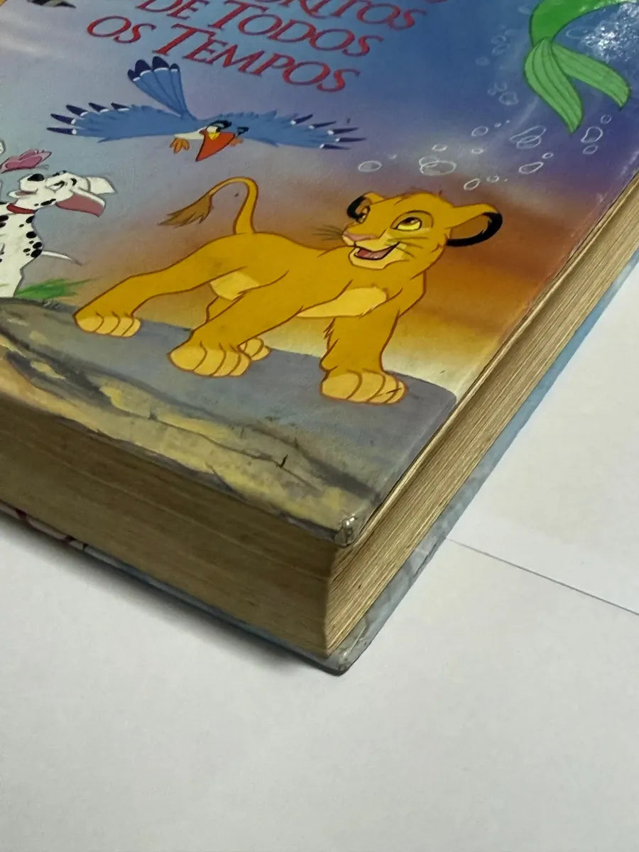Livro Disney Clássicos Favoritos De Todos Os Tempos 1998 Eua