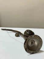 Escultura Antiga Berimbau Miniatura Com Moeda 1947