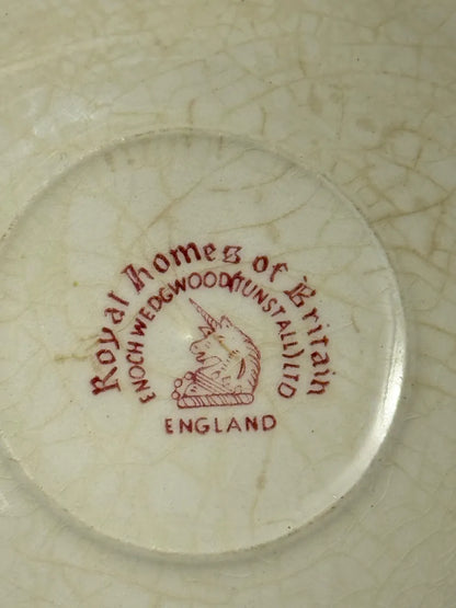Prato Antigo Inglês Royal Homes Of Britain Enoch Wedgwood