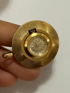 Relógio Pingente Antigo Camy Swiss Made 21 Jewels Dourado