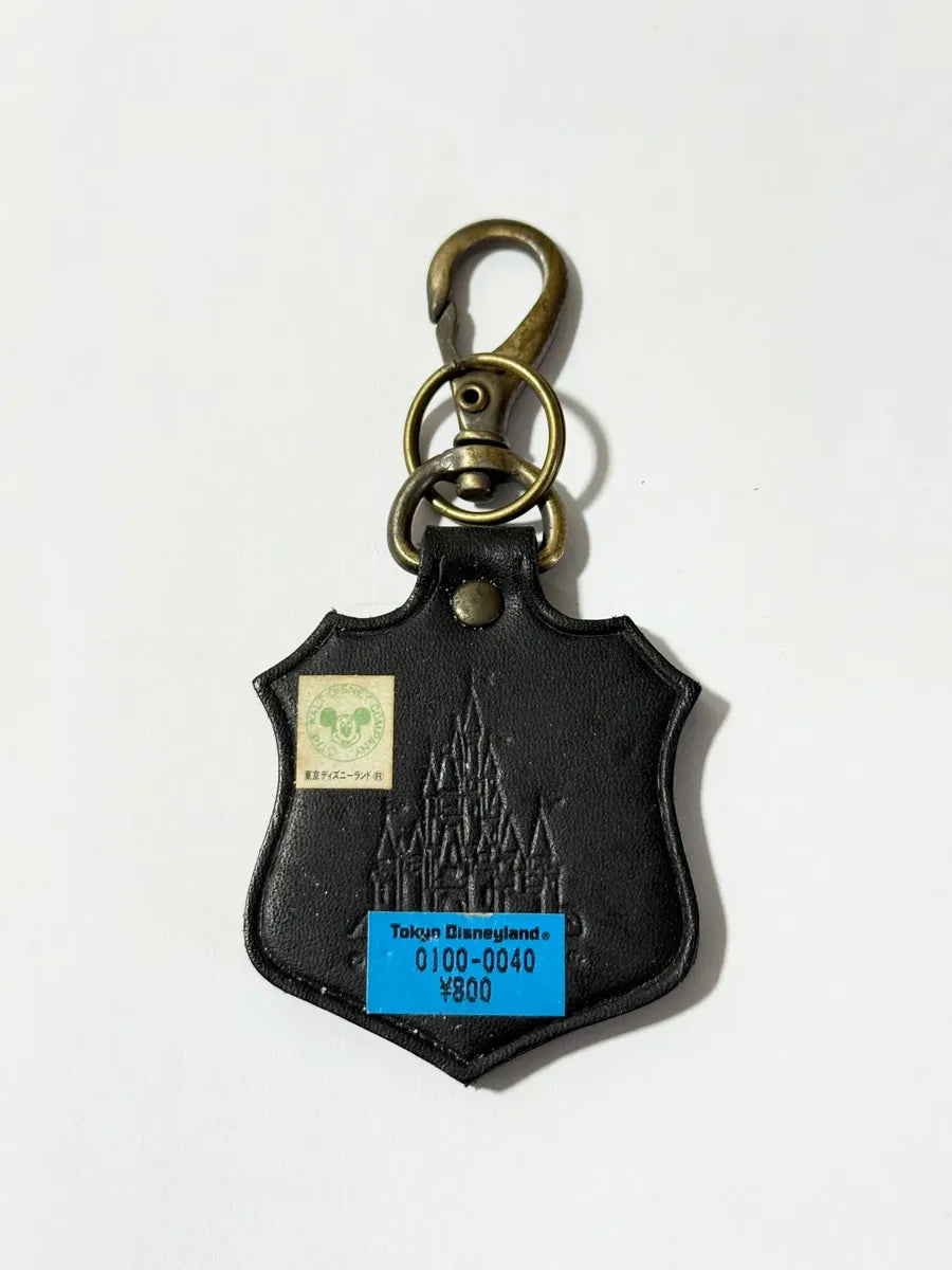 Chaveiro Antigo Mickey Mouse Tokyo Disneyland Couro