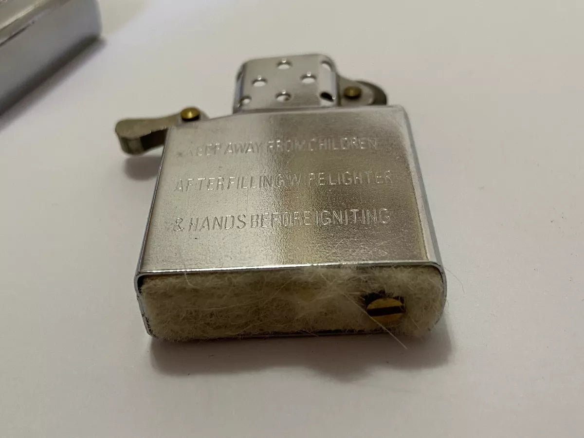 Isqueiro Antigo Prata Usa United States Of America