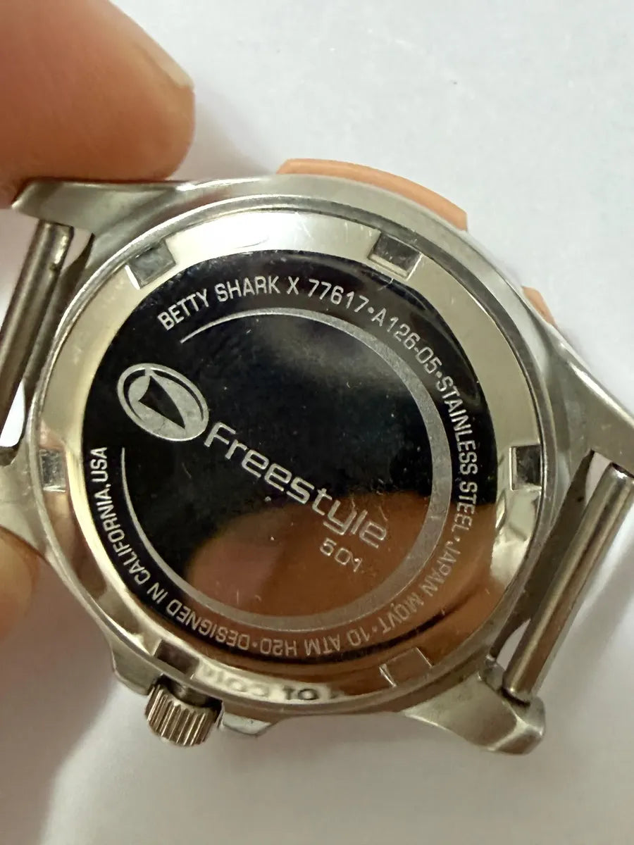Relógio Antigo Freestyle Betty Shark 10atm Aço Inox