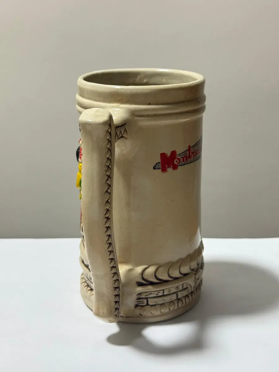Caneca Chopp Porcelana Antiga Montreal Engenharia 1984