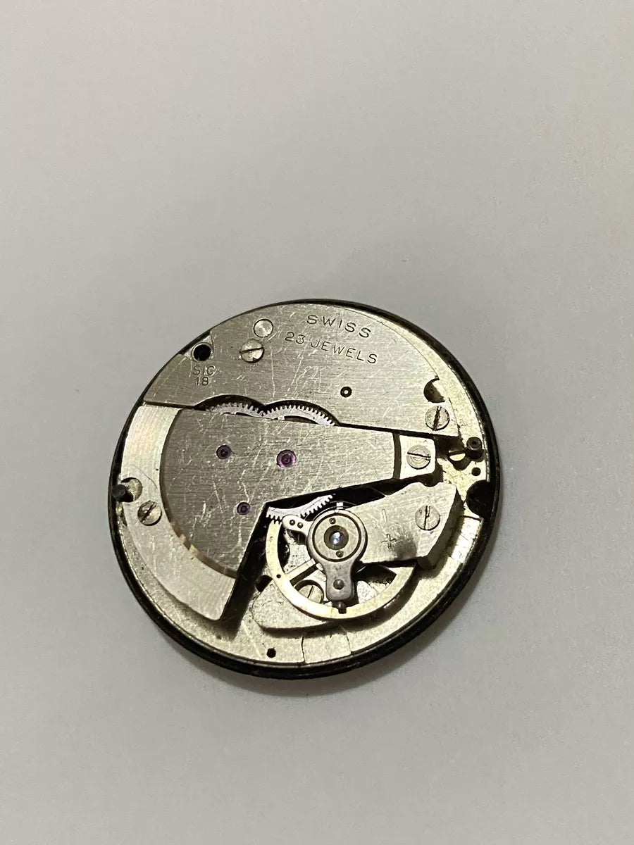 Relógio Antigo Sicura Submarine 400 23 Jewels -maquina Peças