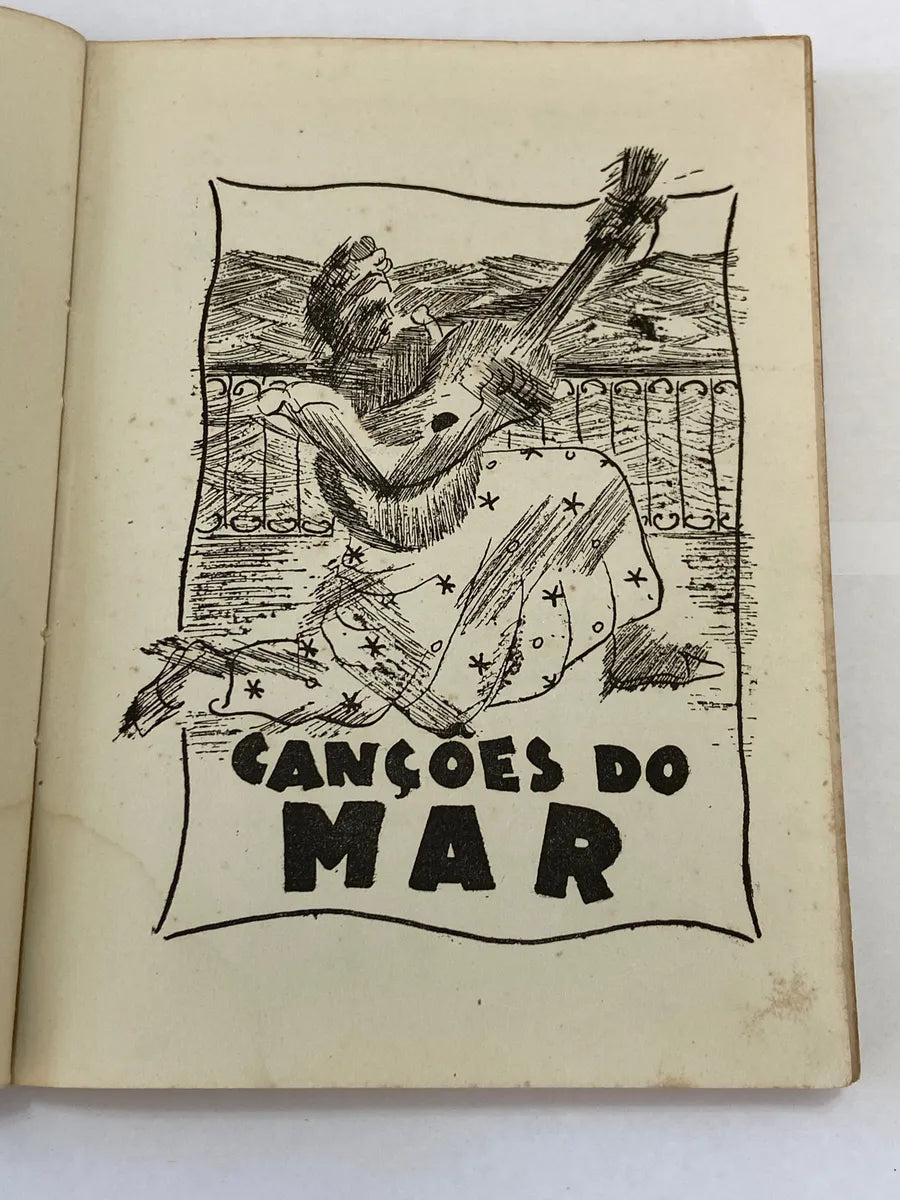 Livro Antigo Cancioneiro Da Bahia - Caymmi 1a Edição