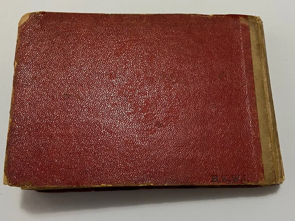 Álbum Fotográfico Antigo Viena - Wien Vermelho Austria