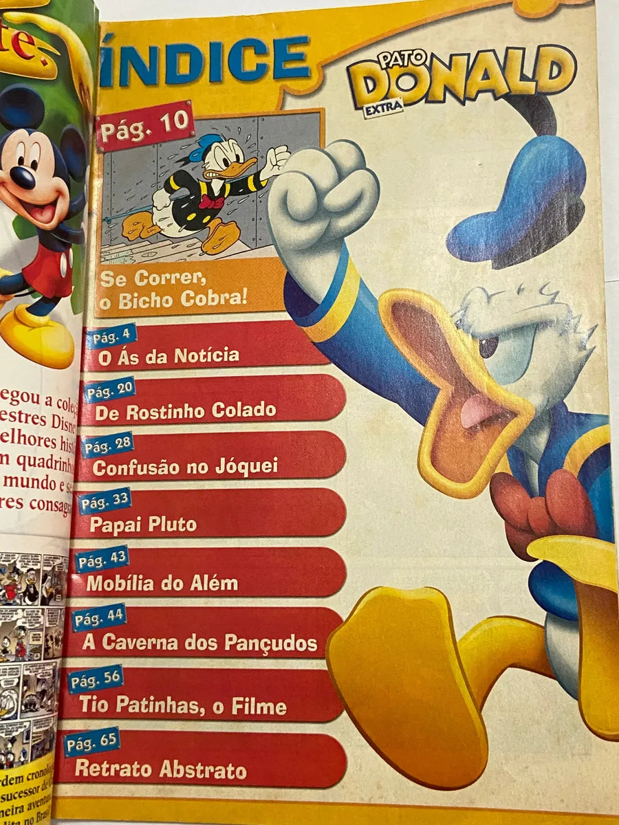 Hq Gibi Pato Donald Extra 1a Edição